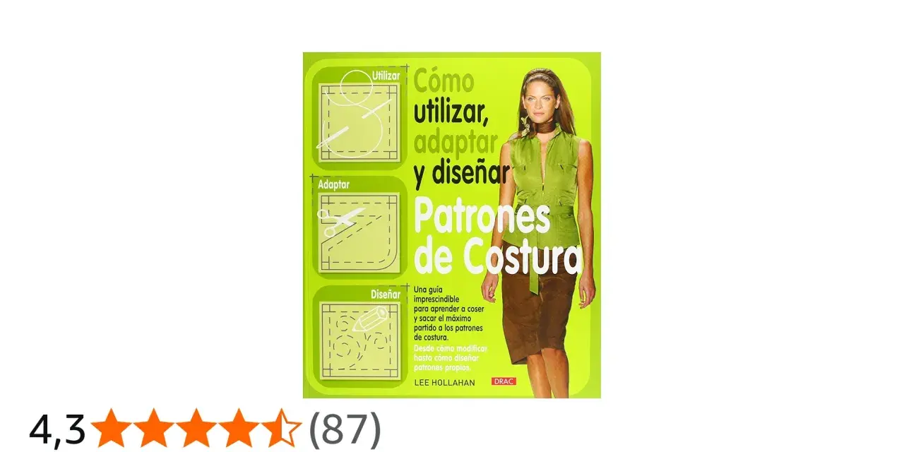 Libro "Cómo utilizar, adaptar y diseñar Patrones de Costura". Una guía para crear tu propio patron de moda.